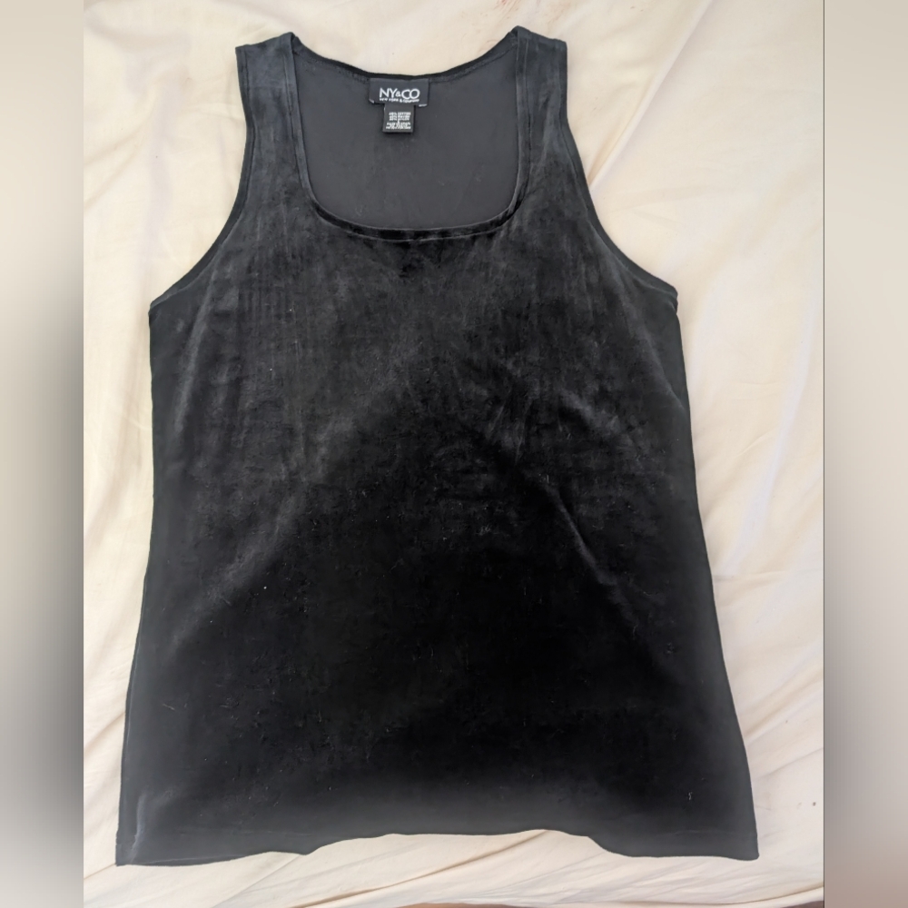 New York & Company Velvet Tank Top